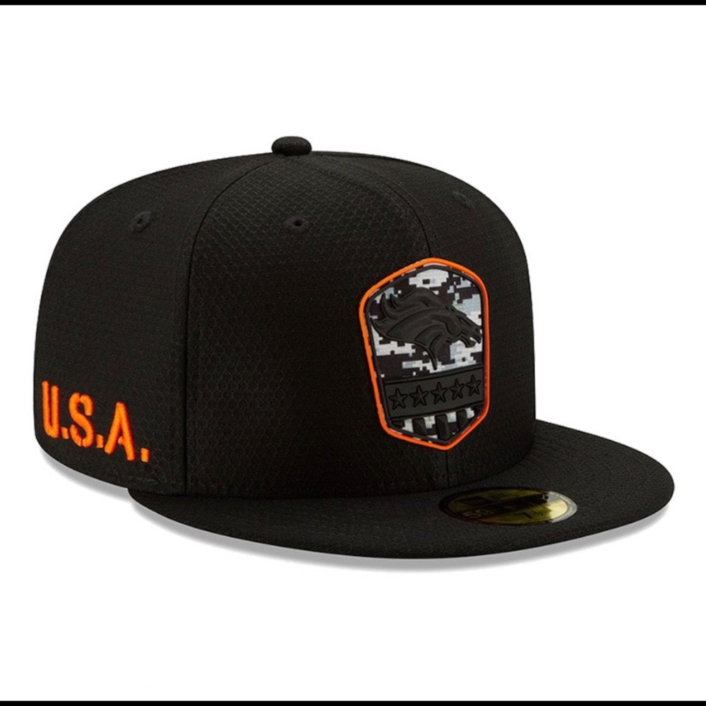 Men's New Era Black Denver Broncos 2019 Fitted hat